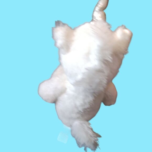 Cuddly Friends Unicorn White Plush Stuffed Animal Super Soft Aurora World - Picture 4 of 12